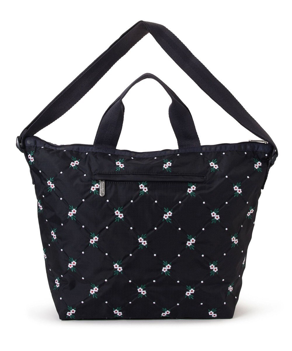 LeSportsac DELUXE EASY CARRY TOTE/フローラルラティスEMB 