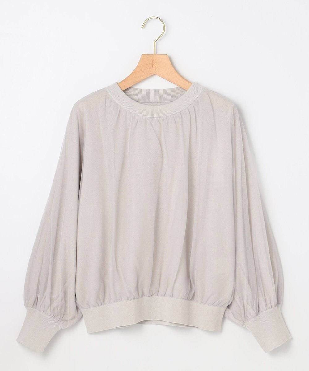 組曲 S 【WEB限定】チュールニット×リバーシブルスカート セット 