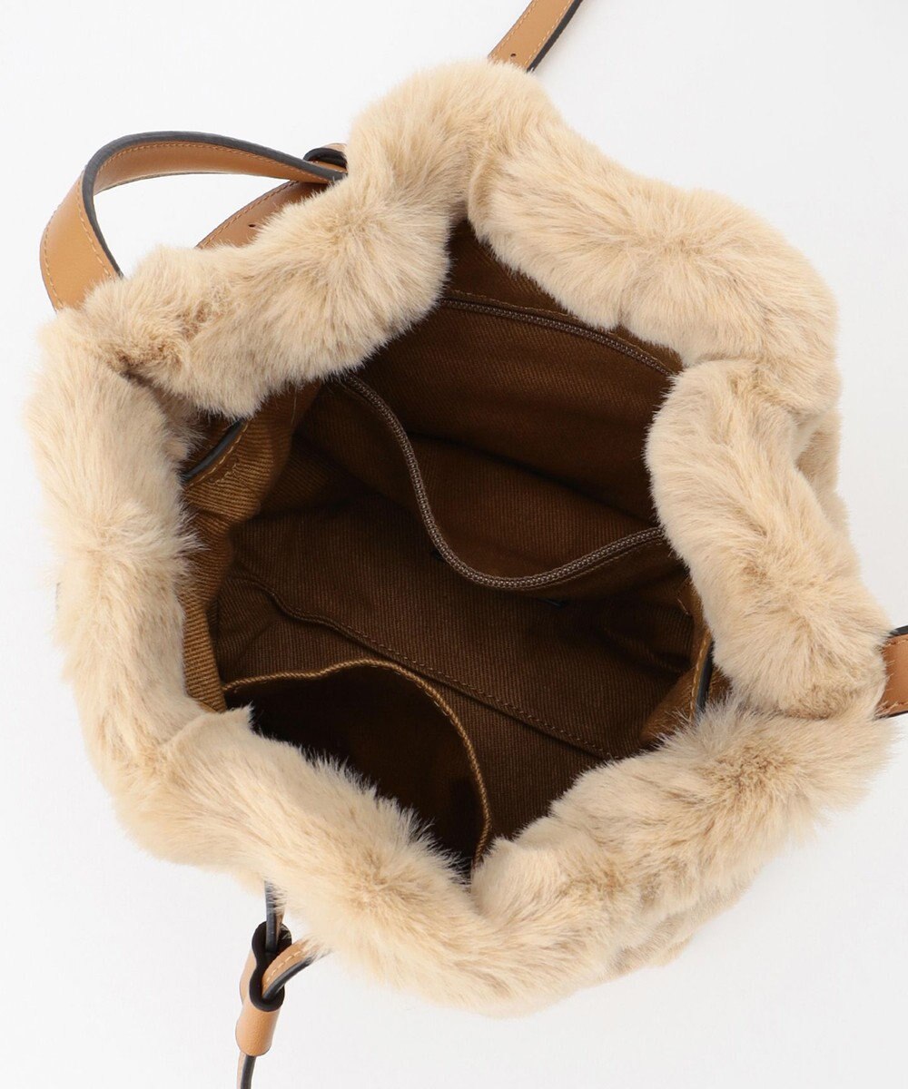 23区 【CLASSY.1月号掲載】フェイクファー ショルダーバッグ 