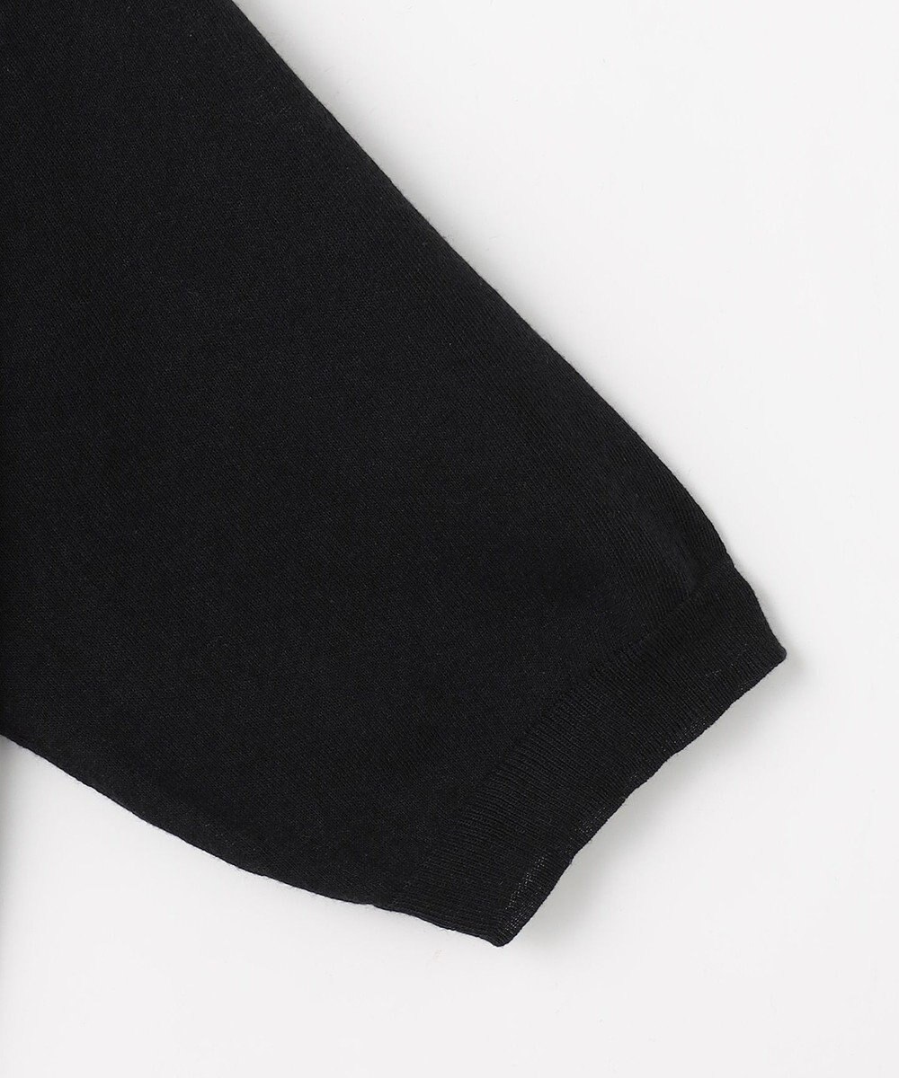 組曲 L 【先行予約・WEB限定】シアーニット 襟付き七分袖カーディガン 