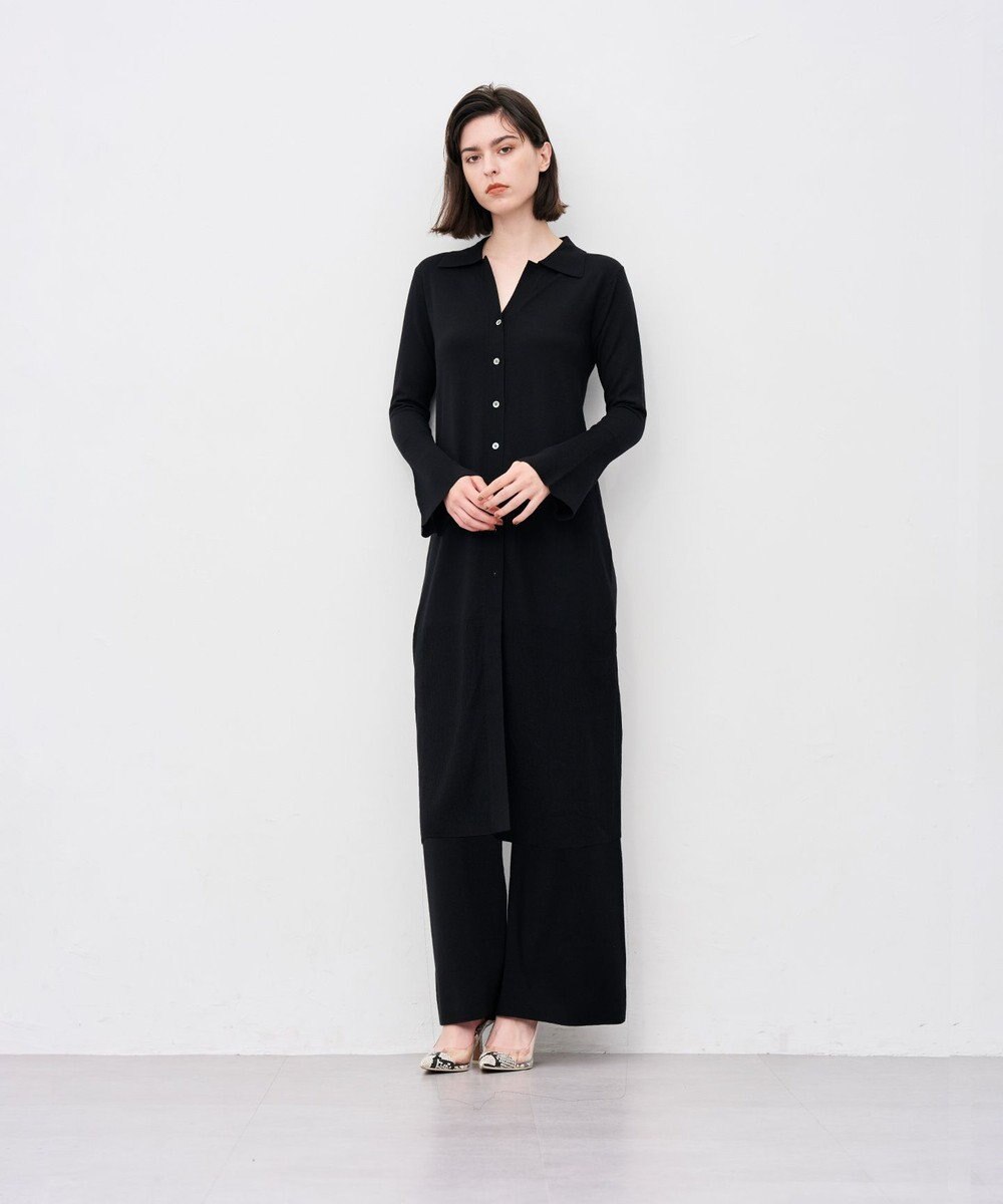 uncrave ハイゲージニット フレアパンツ 