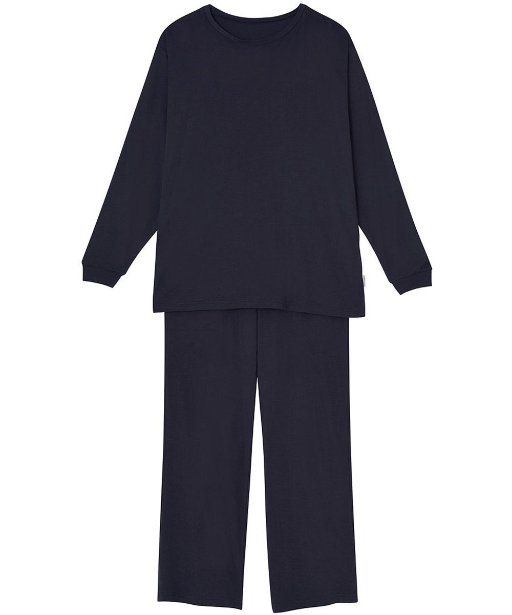 ワコール／睡眠科学 【パジャマ】　長袖・長ズボン　上品な光沢感　なめらかな肌ざわり　吸放湿性　睡眠科学／ワコール　YDX527 