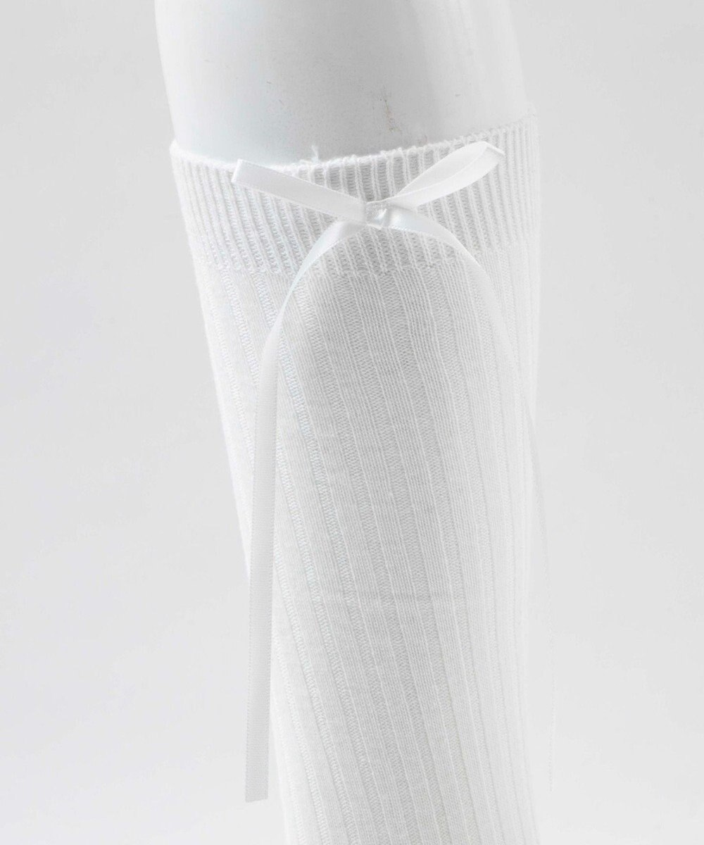 WEGO リボンリブハイソックス 