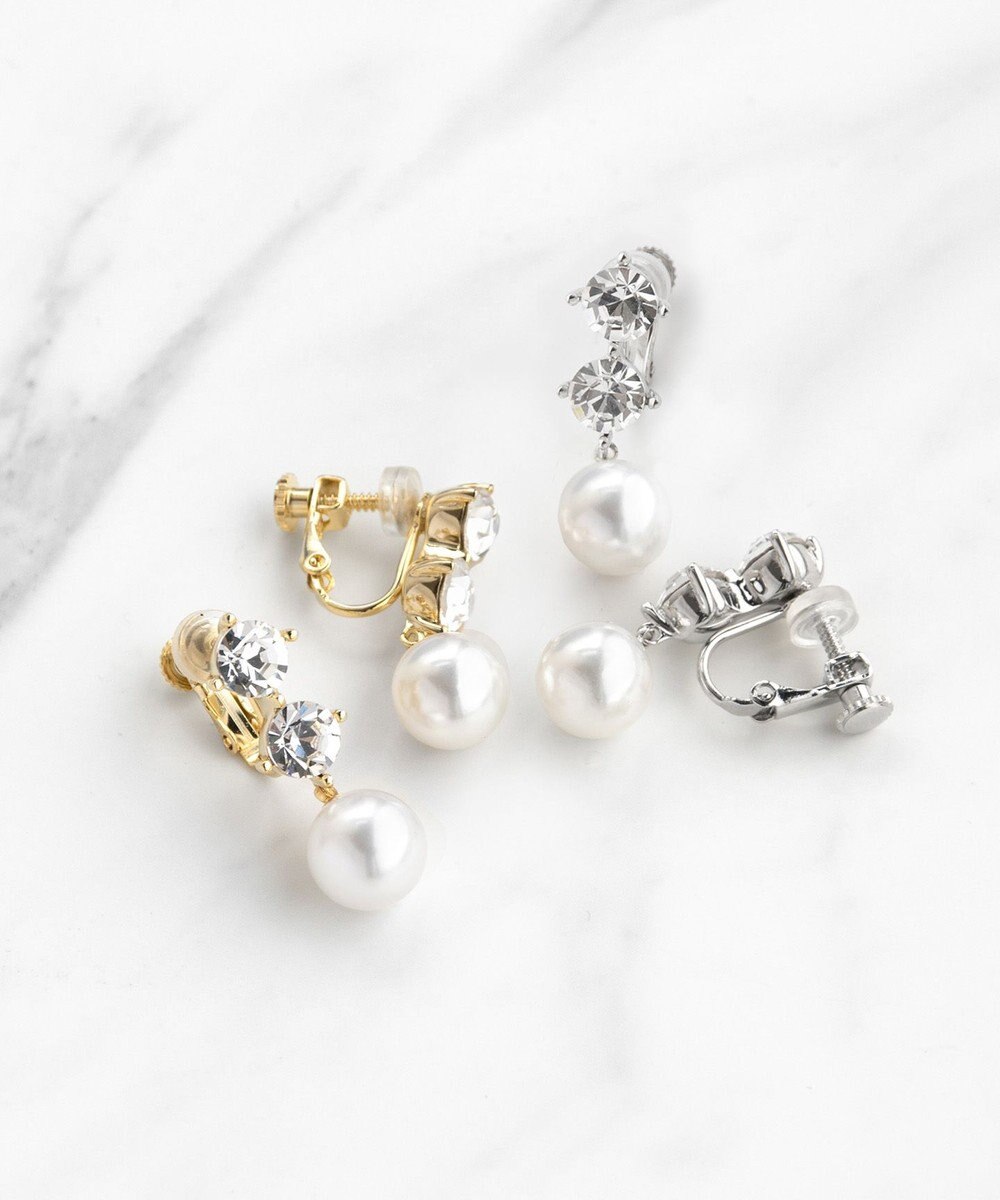 TOCCA TROIS BIJOUX＆PEARL EARRING イヤリング 
