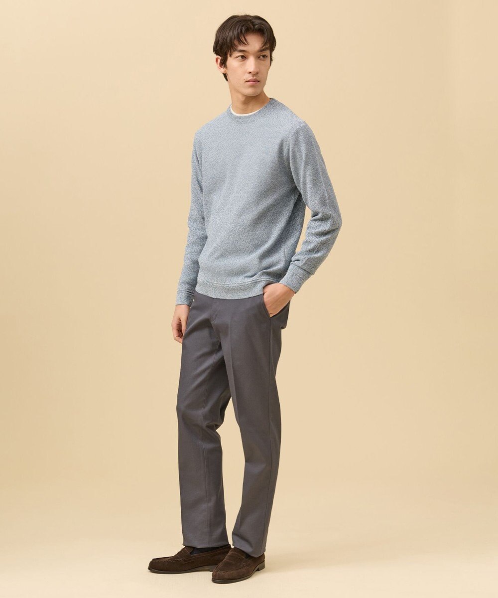 J.PRESS MEN ギマコットンカノコクルーネック ニット 