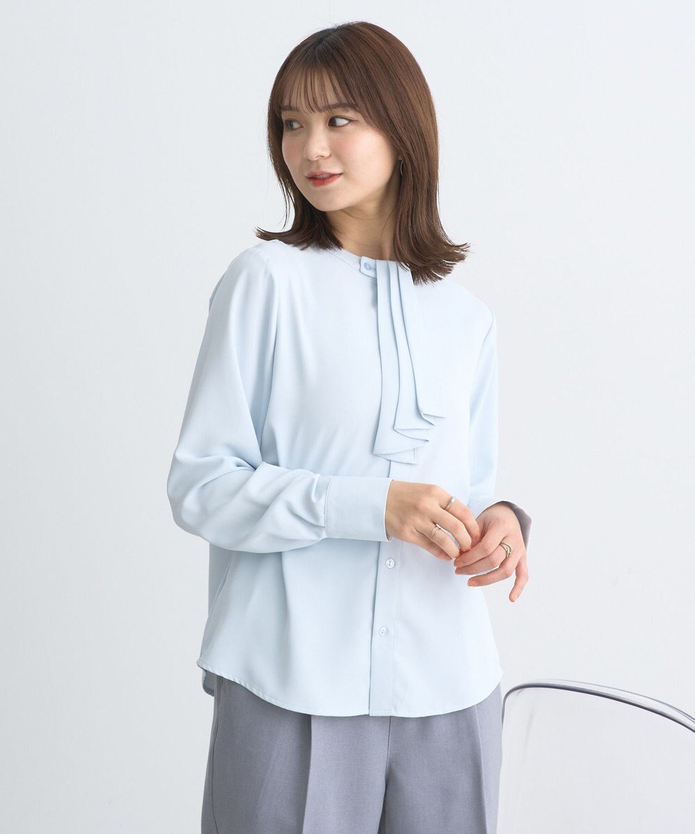 earth music&ecology 2WAYボウタイブラウス 