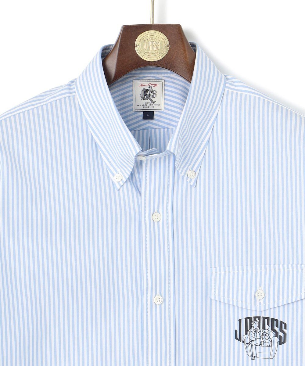 J.PRESS MEN 【AaronChang】【UNISEX】ピンオックス シャツ / バギーフィット 