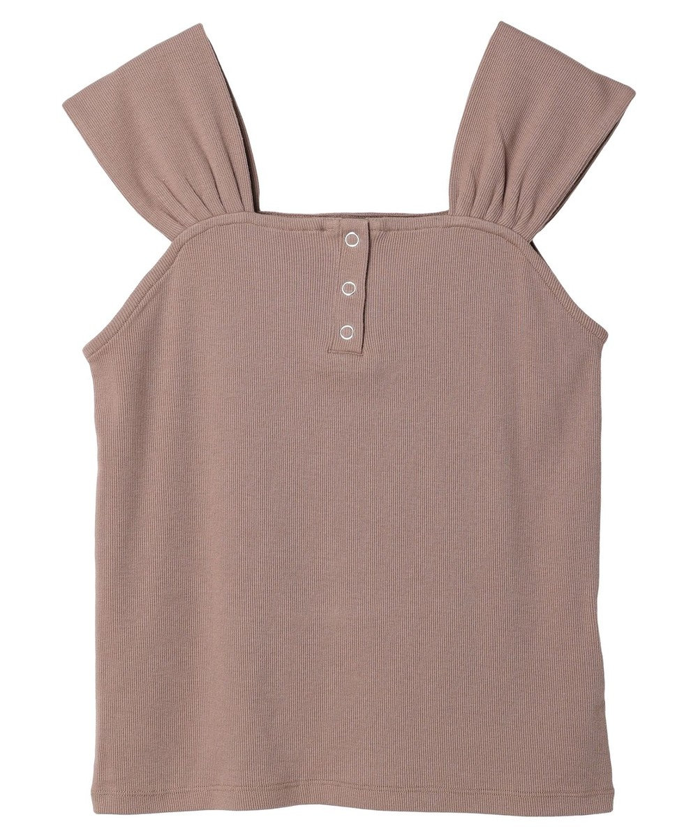 earth music&ecology リブフレンチタンクトップ 