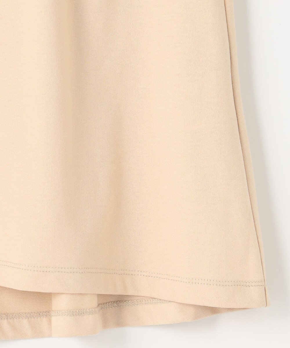 組曲 S 【洗える】バックパールフレアカットソー 