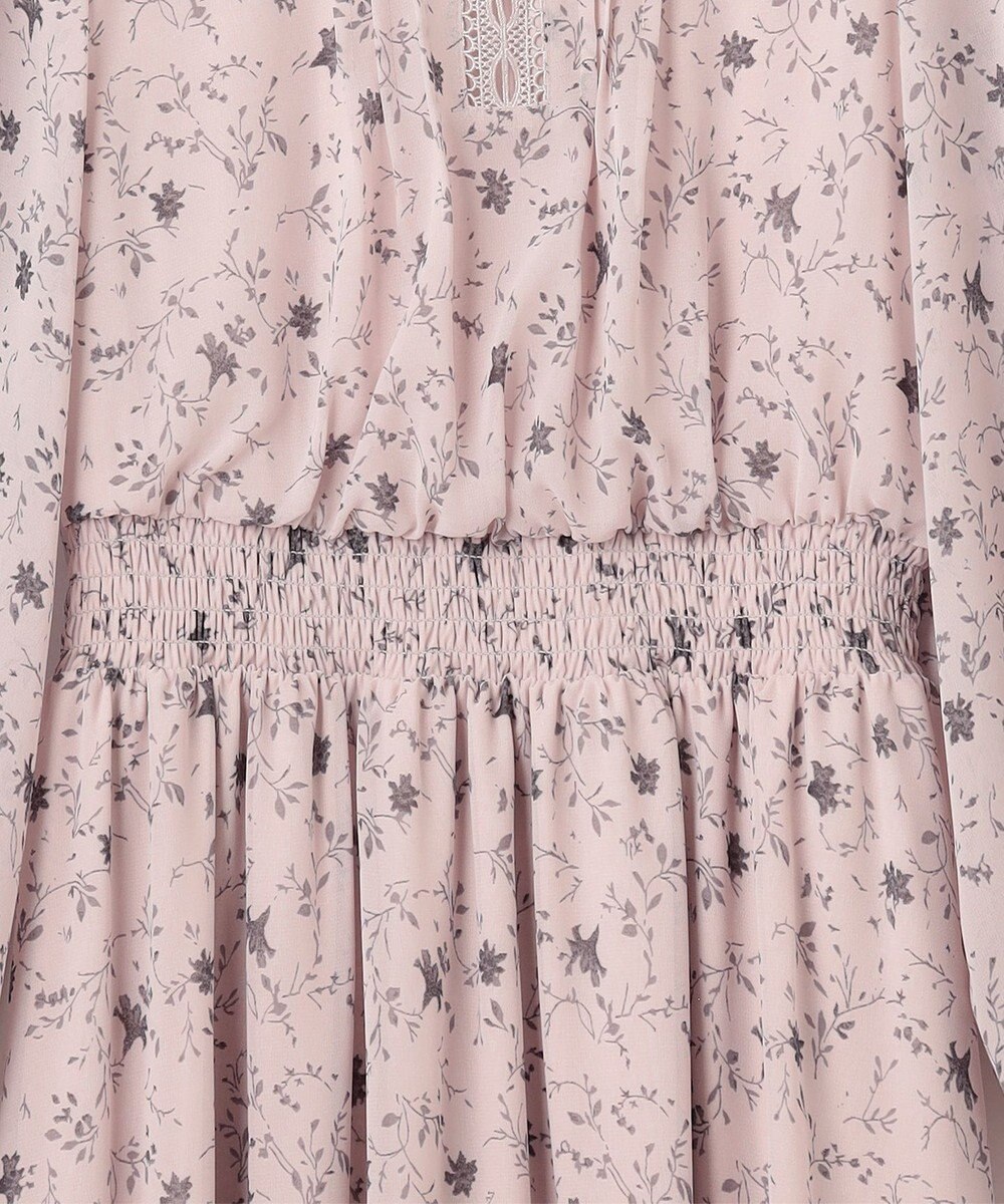 ANY SIS 【洗える】フラワーブルームパフスーブ ワンピース 