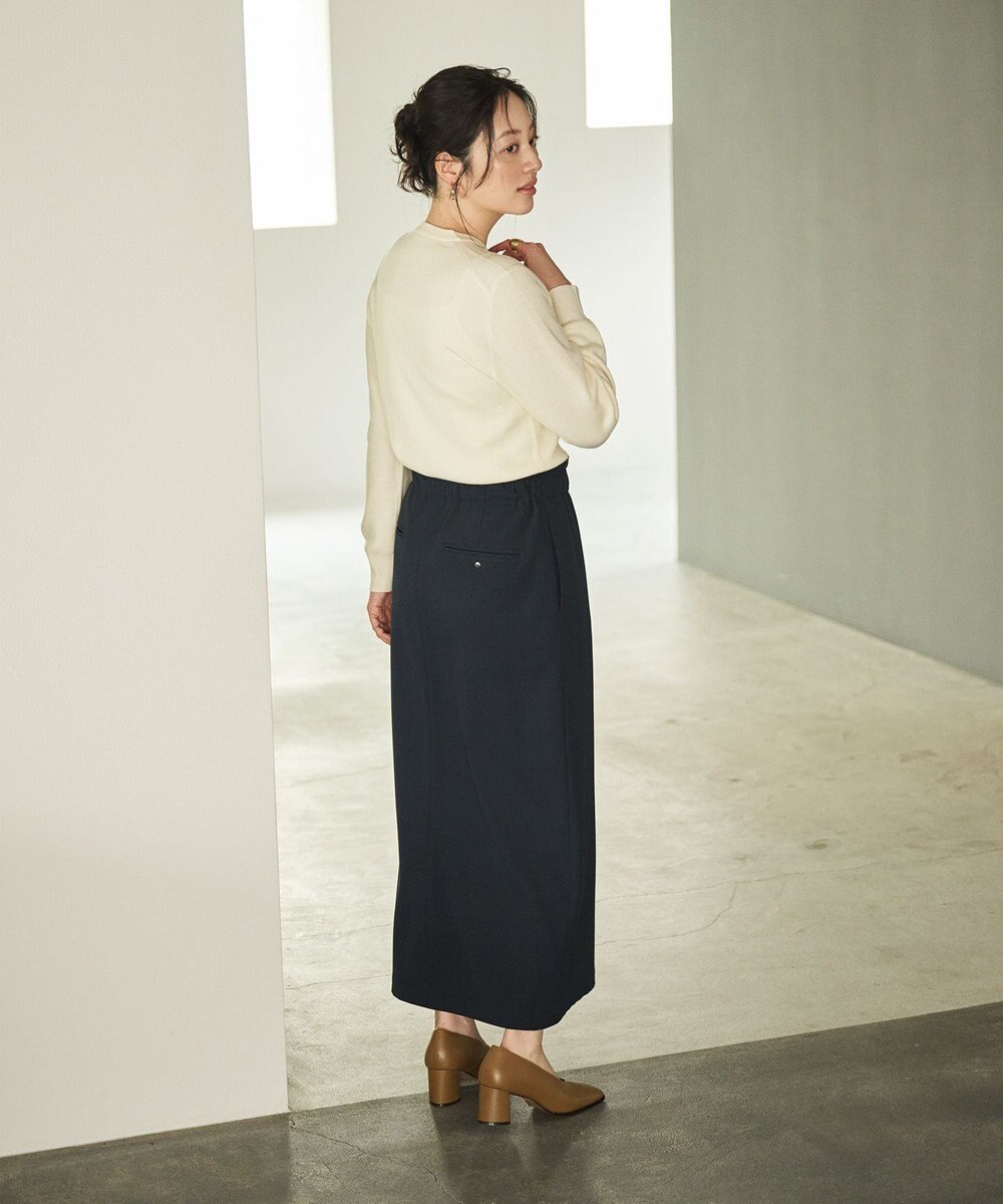 #Newans 【カシミヤ混】コンパクトニットカーディガン 