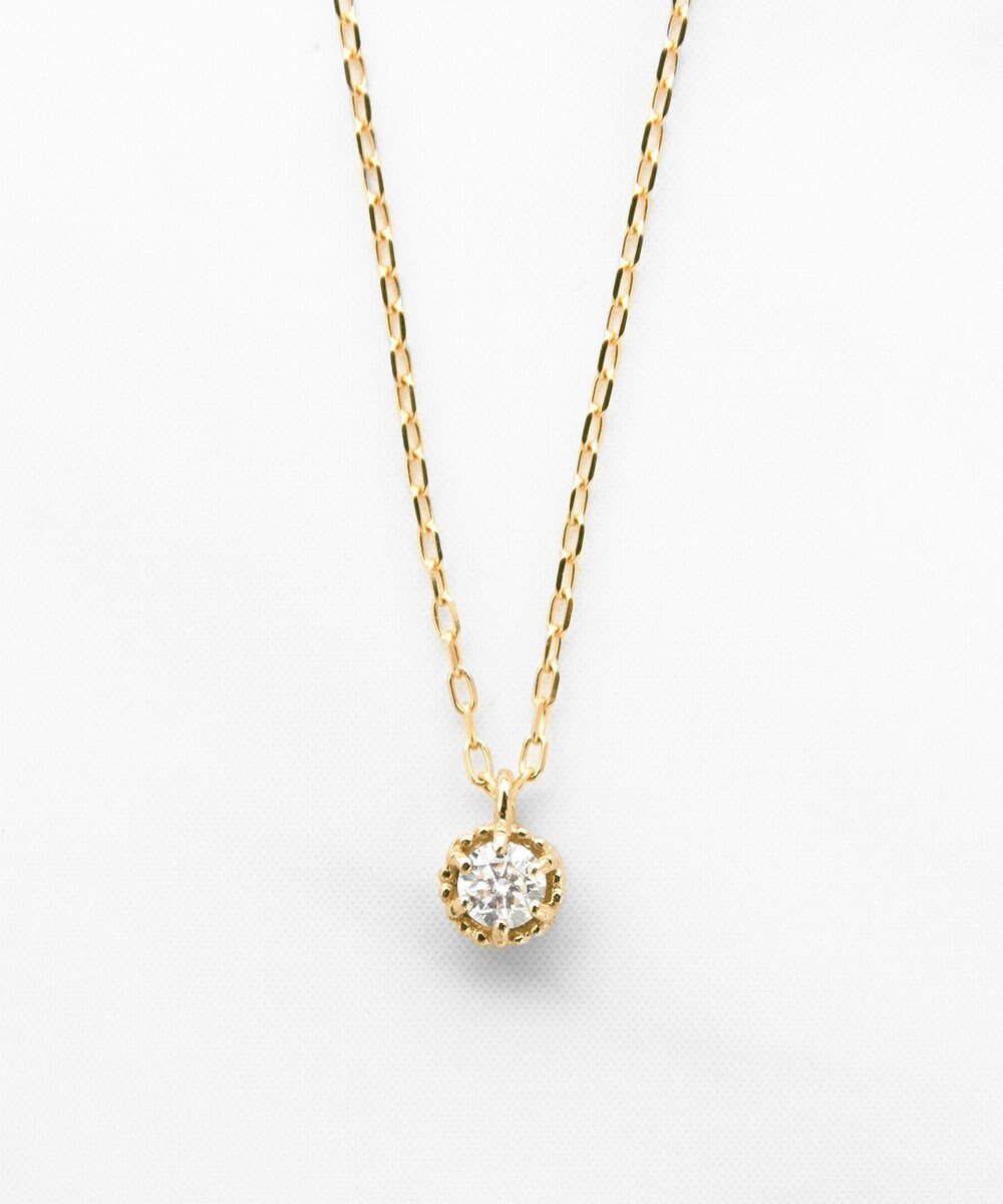 WEB限定】FLORA K10 DIAMOND NECKLACE K10 ダイヤモンド ネックレス