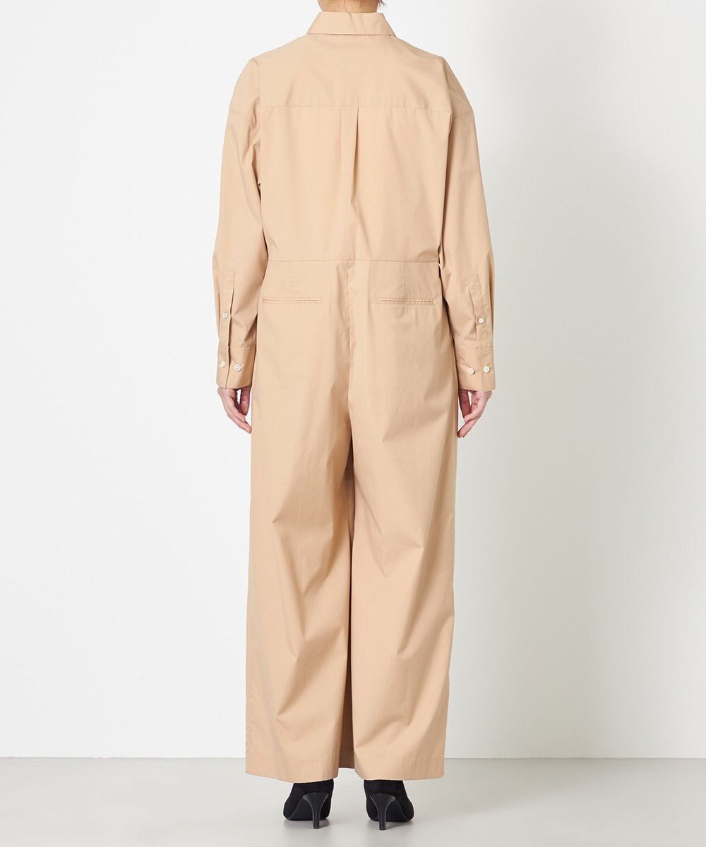 NAVE 【ReNAVE・セットアップ可/洗える/接触冷感/UVケア】コットンポリブロード オールインワン 