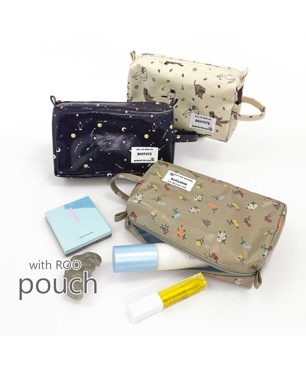 ROOTOTE 3721【ルートート】ウィズルー.ポーチ.ラミネート-Y 