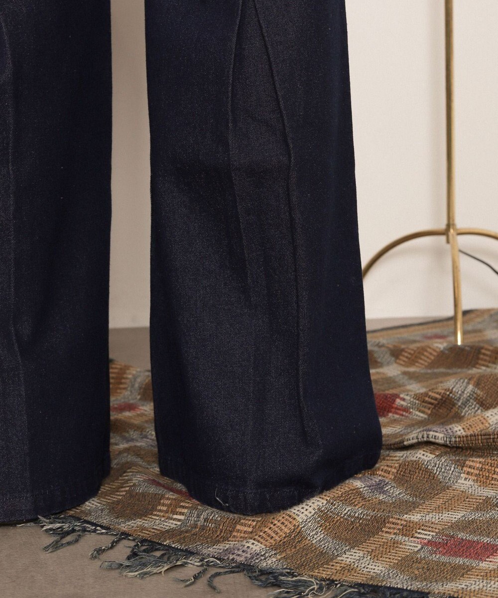 WEGO センタータックバギーフレアデニム 