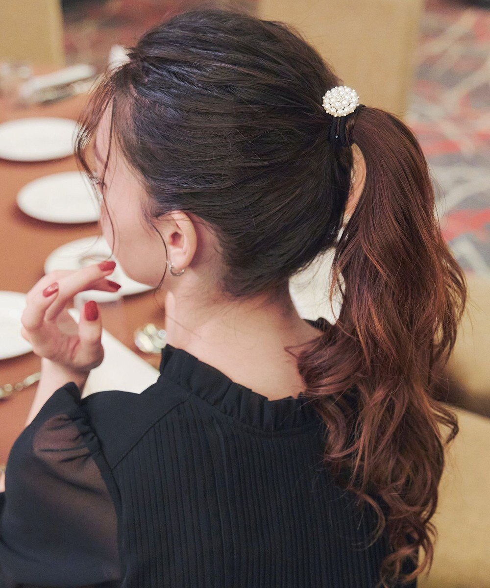 Tiaclasse サークルパールブーケゴム 