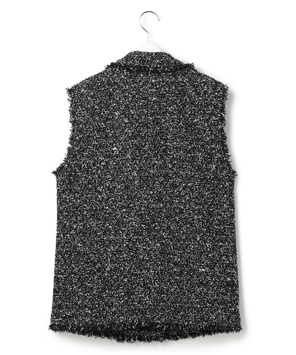 23区 L 【GOLD LABEL】CAMPOREバイカラーツイード ジレ 