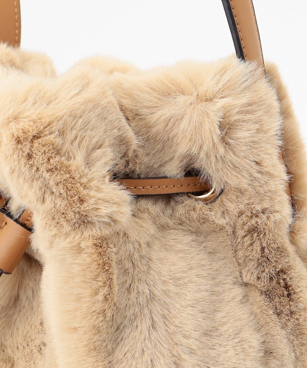 23区 【CLASSY.1月号掲載】フェイクファー ショルダーバッグ 