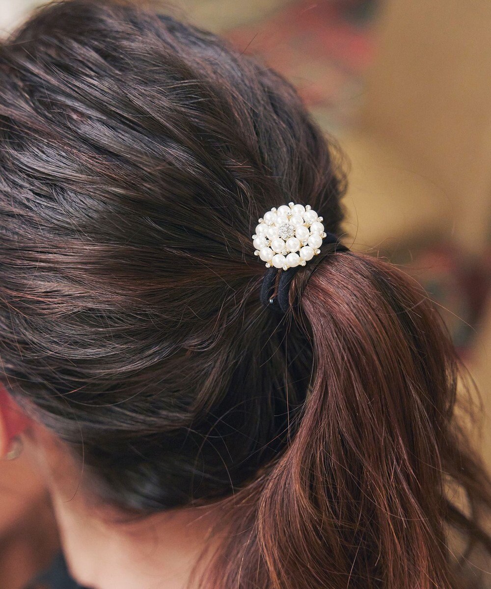 Tiaclasse サークルパールブーケゴム 