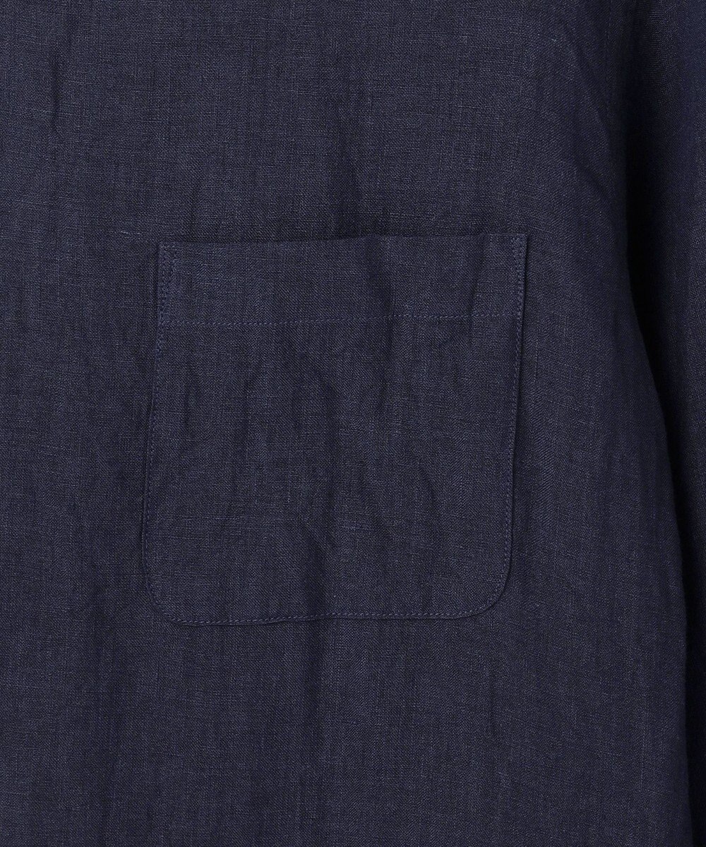 J.PRESS MEN 【LIBECO】リネンオープンカラー シャツ 