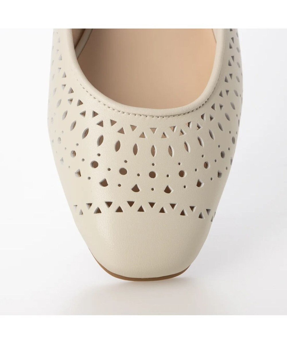 Riz raffinee <Riz raffinee>カットワークフラットパンプス 
