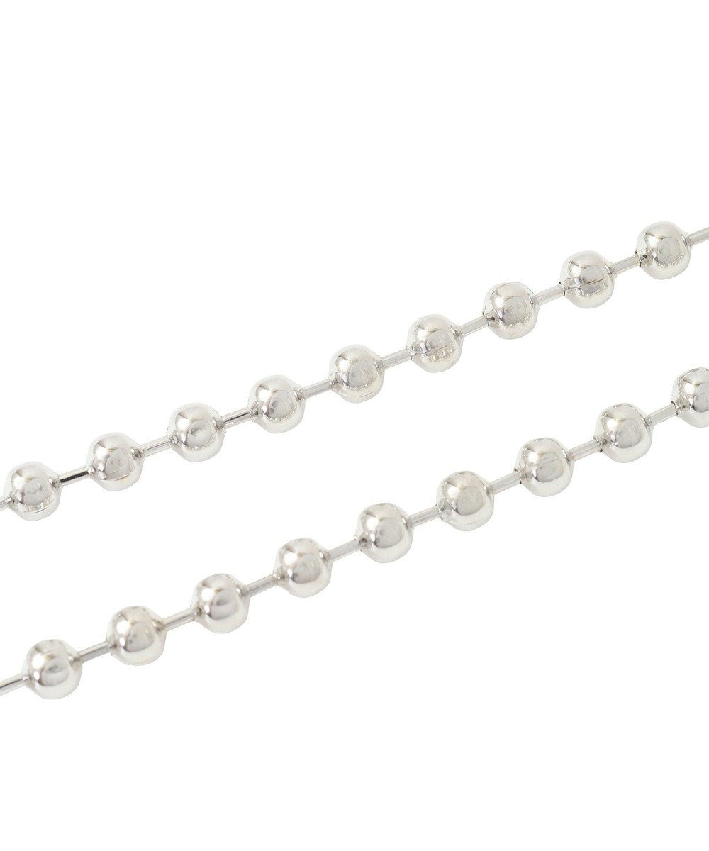 Green Parks ・ＨＡＬＦ　ＴＩＭＥ　ボールチェーンリボンネックレス 