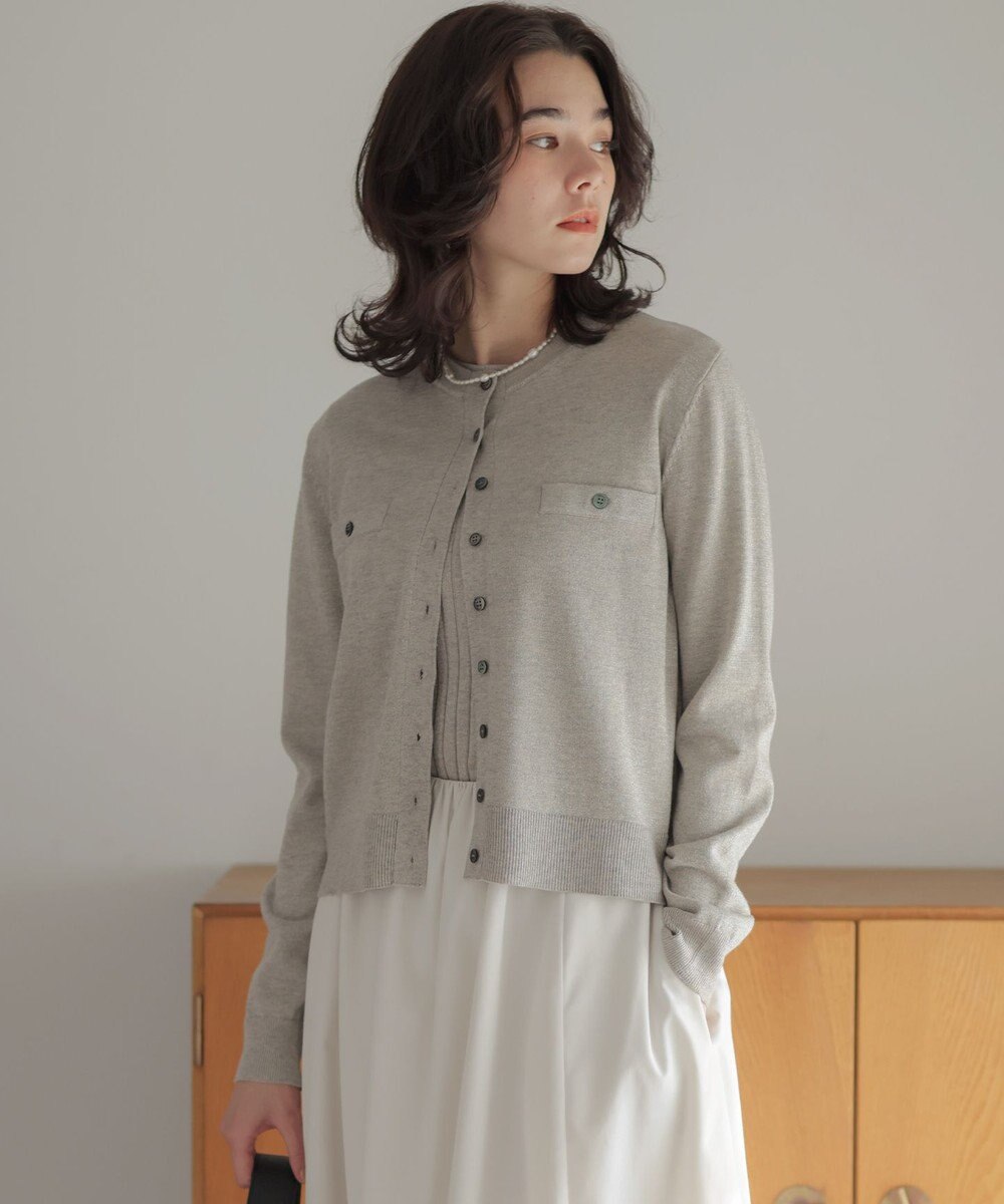 組曲 S 【ご好評につき追加販売 / 新色追加】ラメアンサンブル ニット 