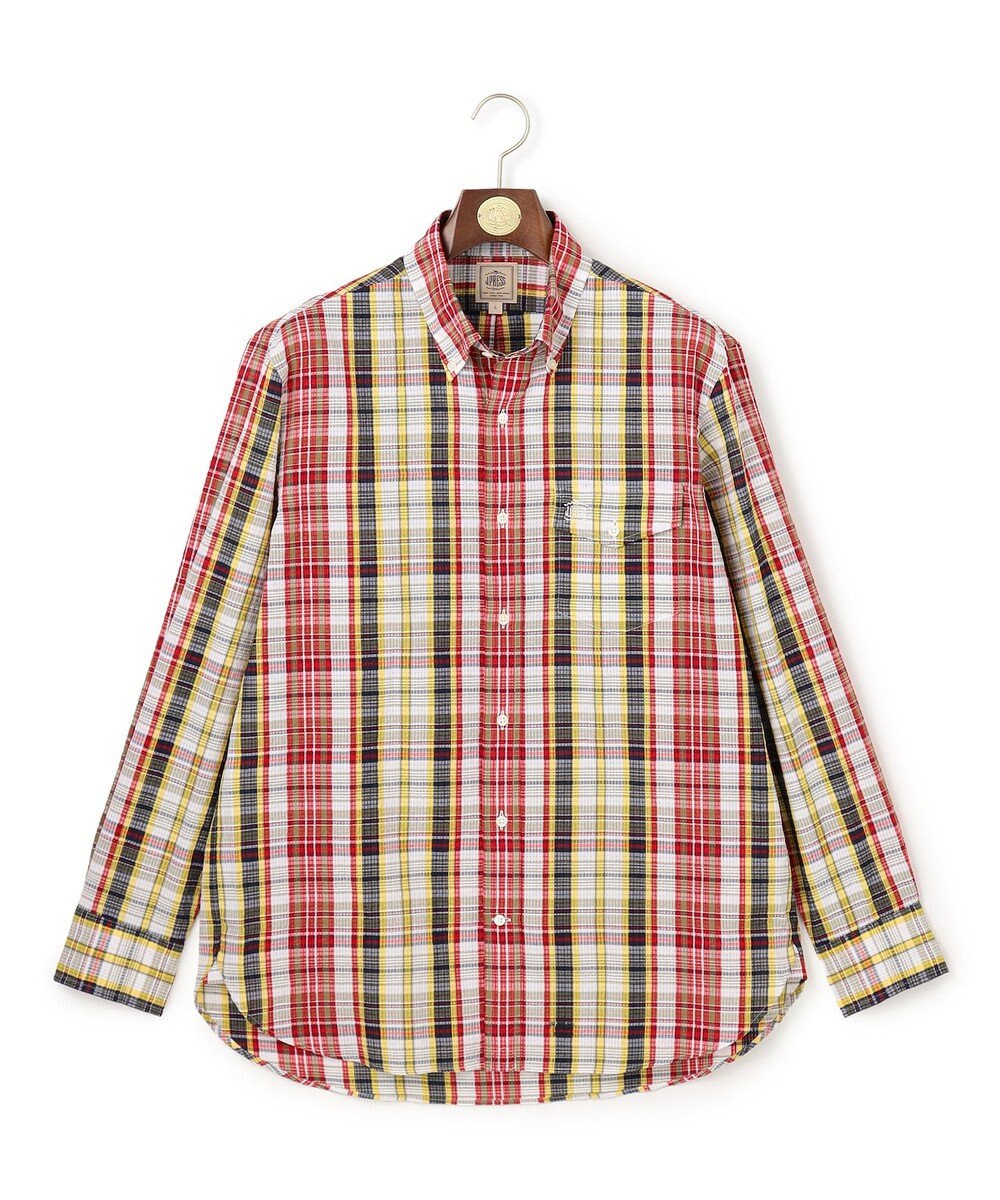 J.PRESS MEN 【Aero Weave】クールマックス サッカーシャツ / B.D. 