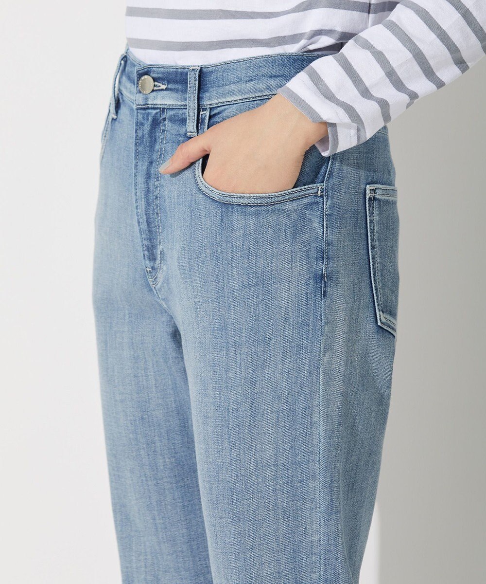 自由区 L 【WE WANT/接触冷感】USUKARU  ストレートデニム 