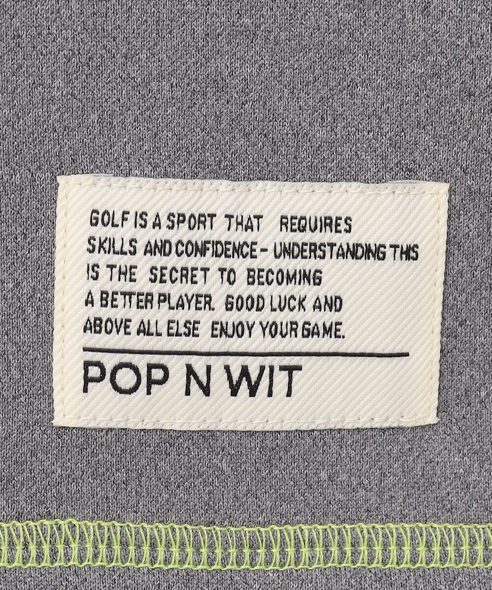 PW CIRCULUS 【裏起毛/防寒】【MEN】ステッチポイント モックネック 