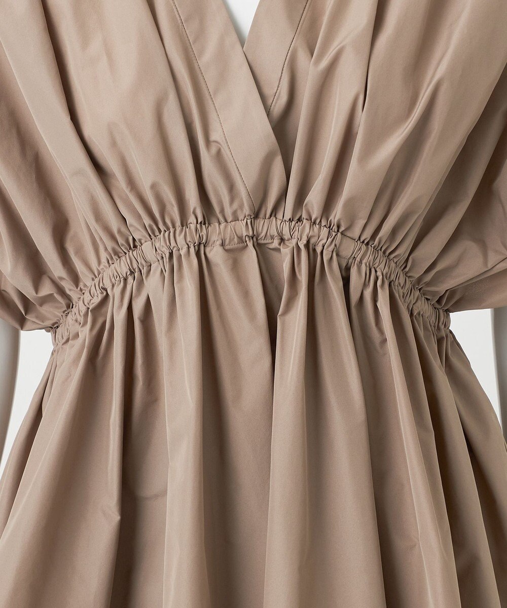 23区 S 【R(アール)】シルクタフタ ギャザーブラウス 