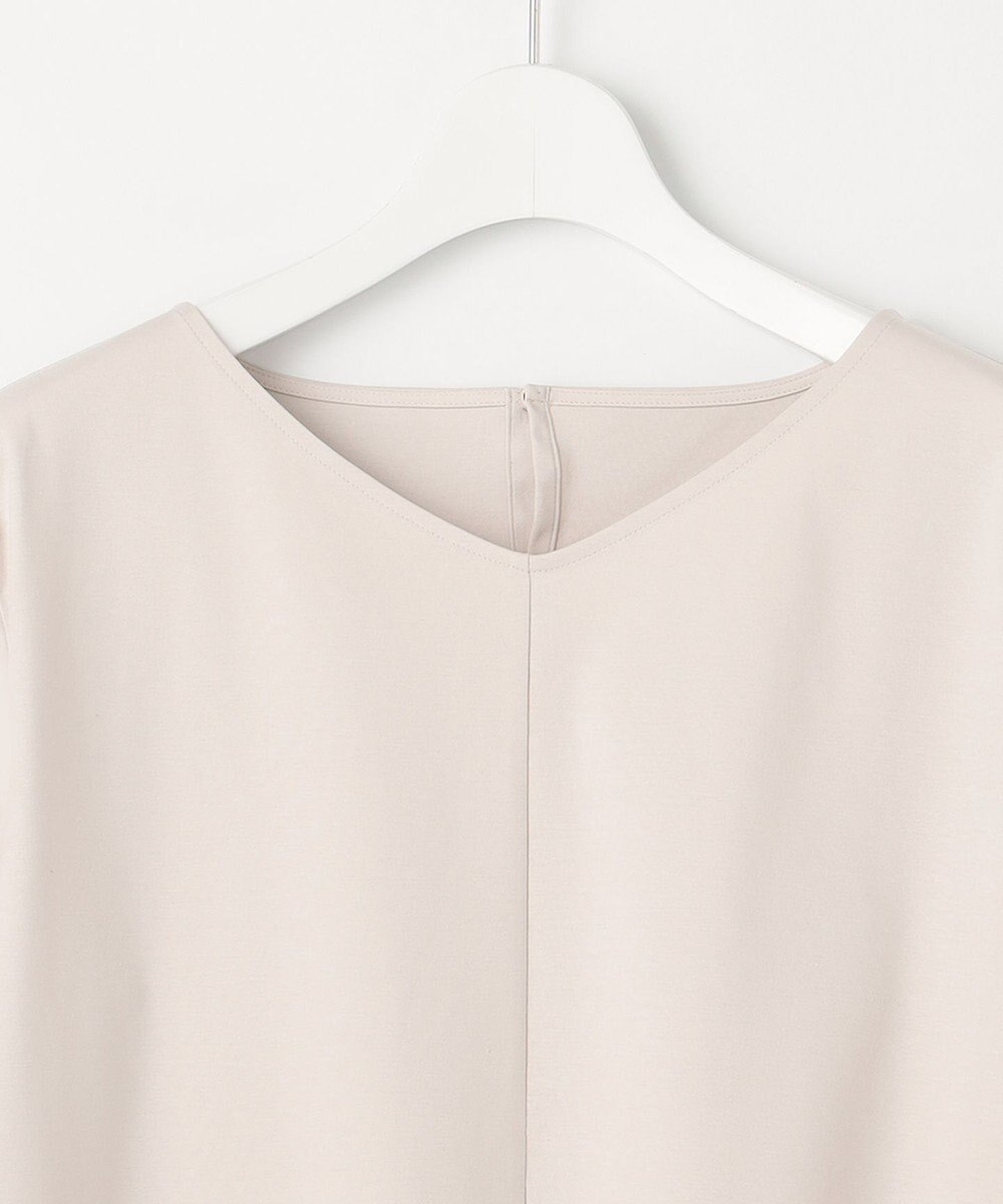 23区 【新色追加/洗える】スムースデザイン パフスリーブ カットソー 