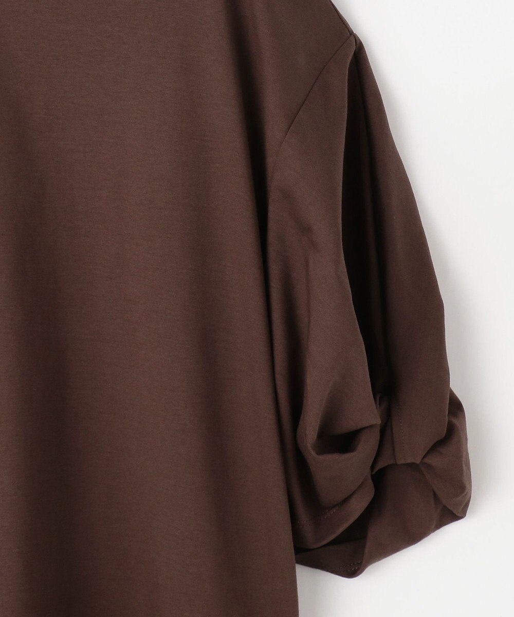 ANY SIS シルケットスムースツイストスリーブ カットソー 