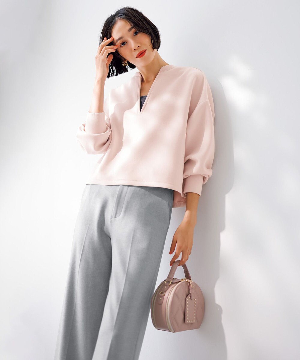 UNFILO beauty warm ワイドパンツ 