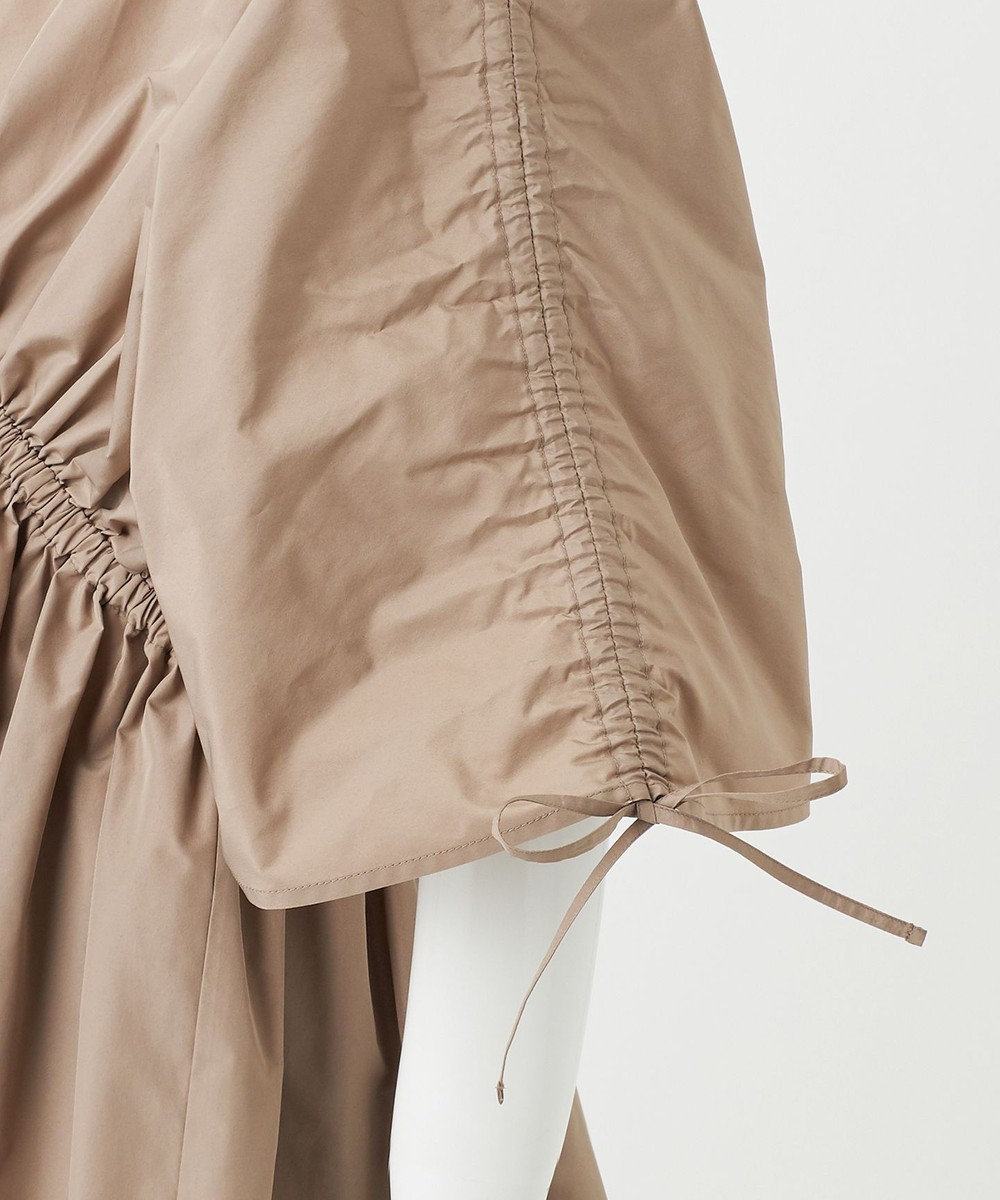 23区 S 【R(アール)】シルクタフタ ギャザーブラウス 