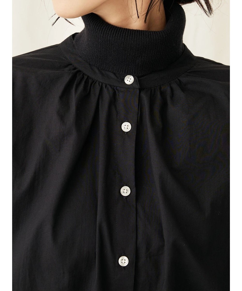 CRAFT STANDARD BOUTIQUE スカラレース袖ブラウス 