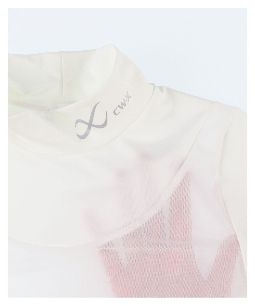 CW-X 【WOMEN】 CW-X シアートップス メッシュ素材(本体) 屋外スポーツ テニス ゴルフ インナー 長袖 ハイネック レディース CHY069 /ワコール 