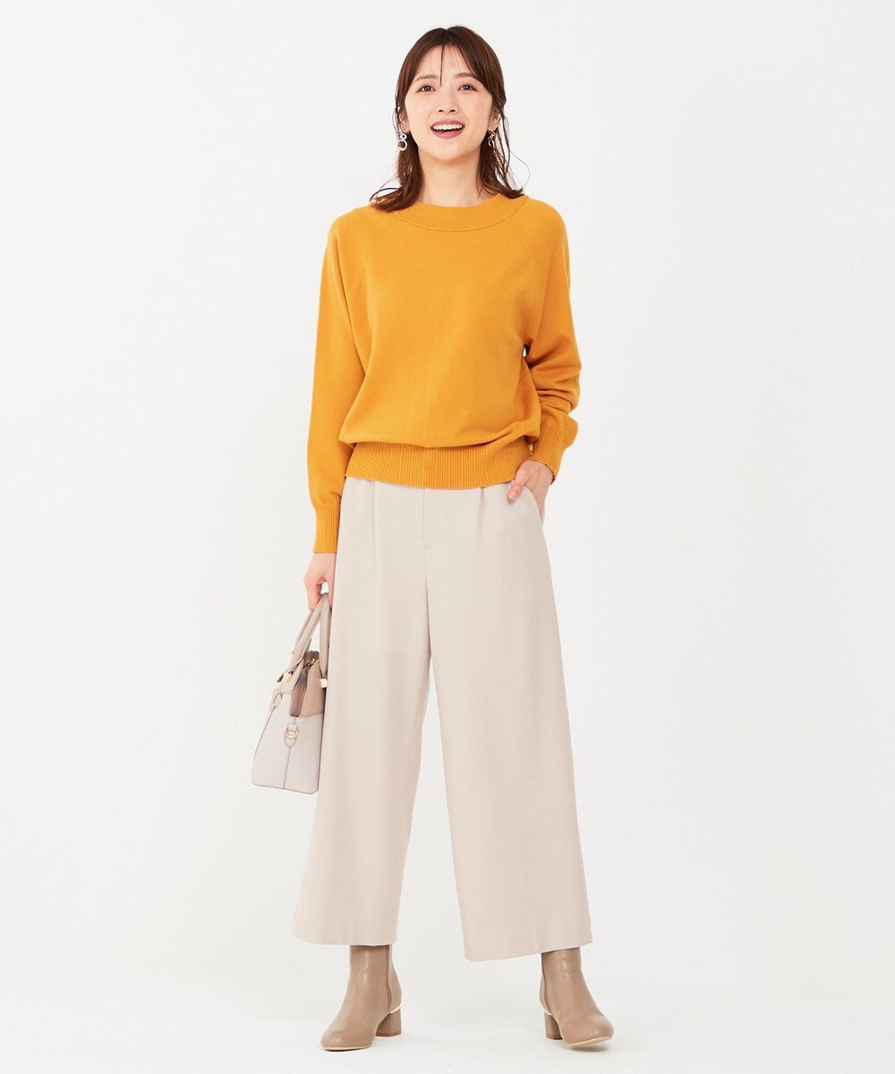 ANY SIS S 【CICA加工】ケーブルリブ ニット 