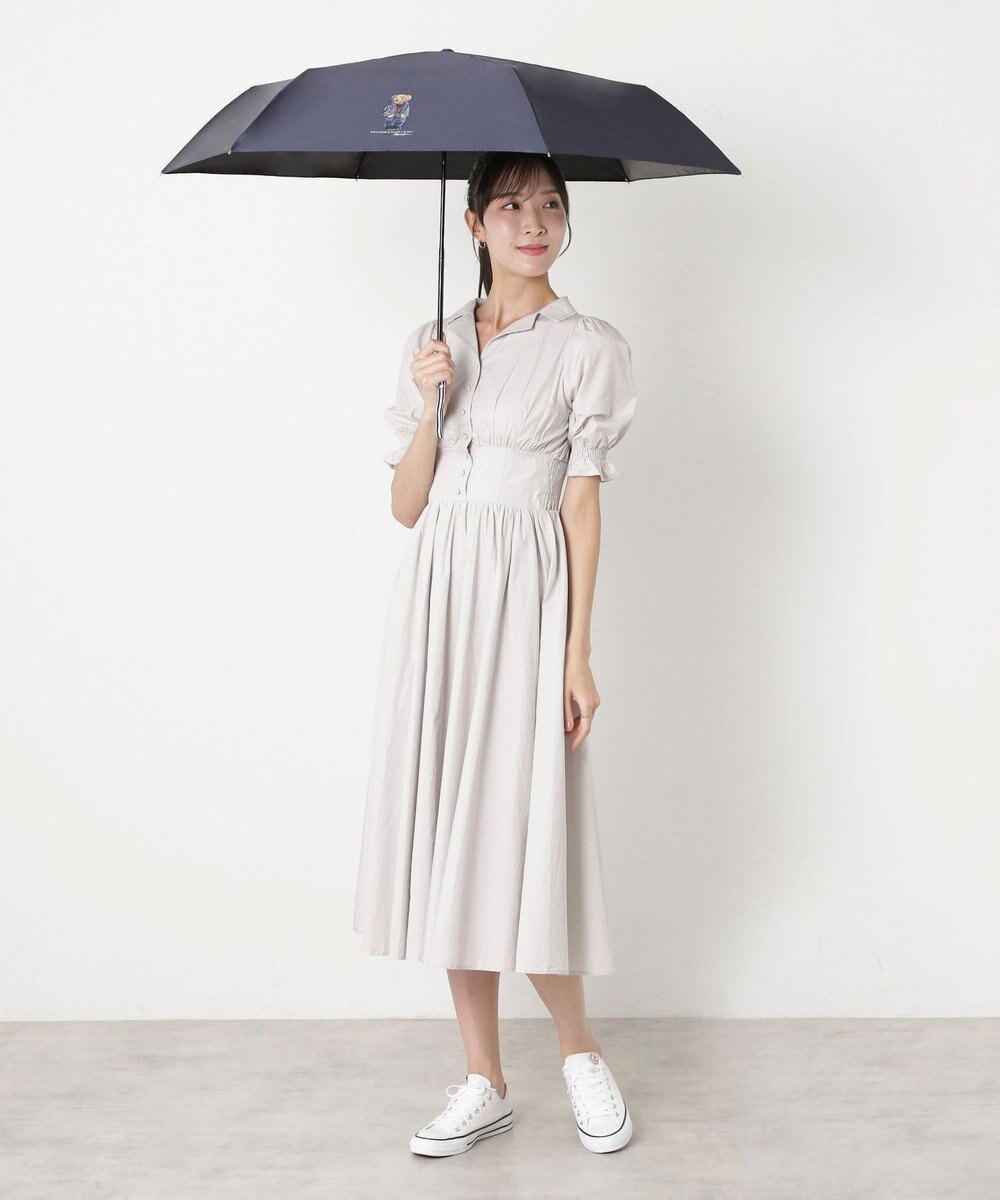 MOONBAT 【遮熱・遮光】POLO RALPH LAUREN(ポロ ラルフローレン)CORE DENIM BEAR ポロベア 晴雨兼用 雨傘  折りたたみ傘 