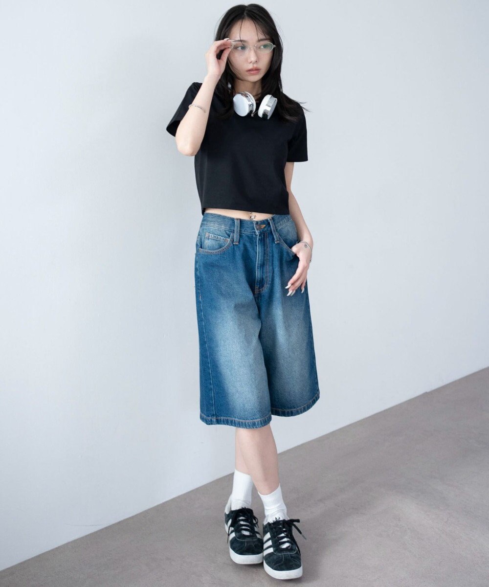 WEGO デニムハーフパンツ 