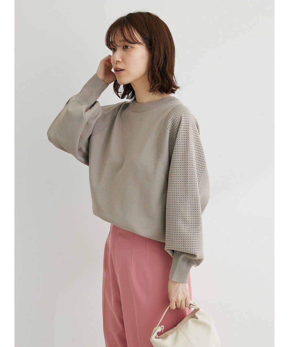 Green Parks ・ｆｕｒｒｙ　ｒａｔｅ２ｗａｙかる~いニットカーデ 