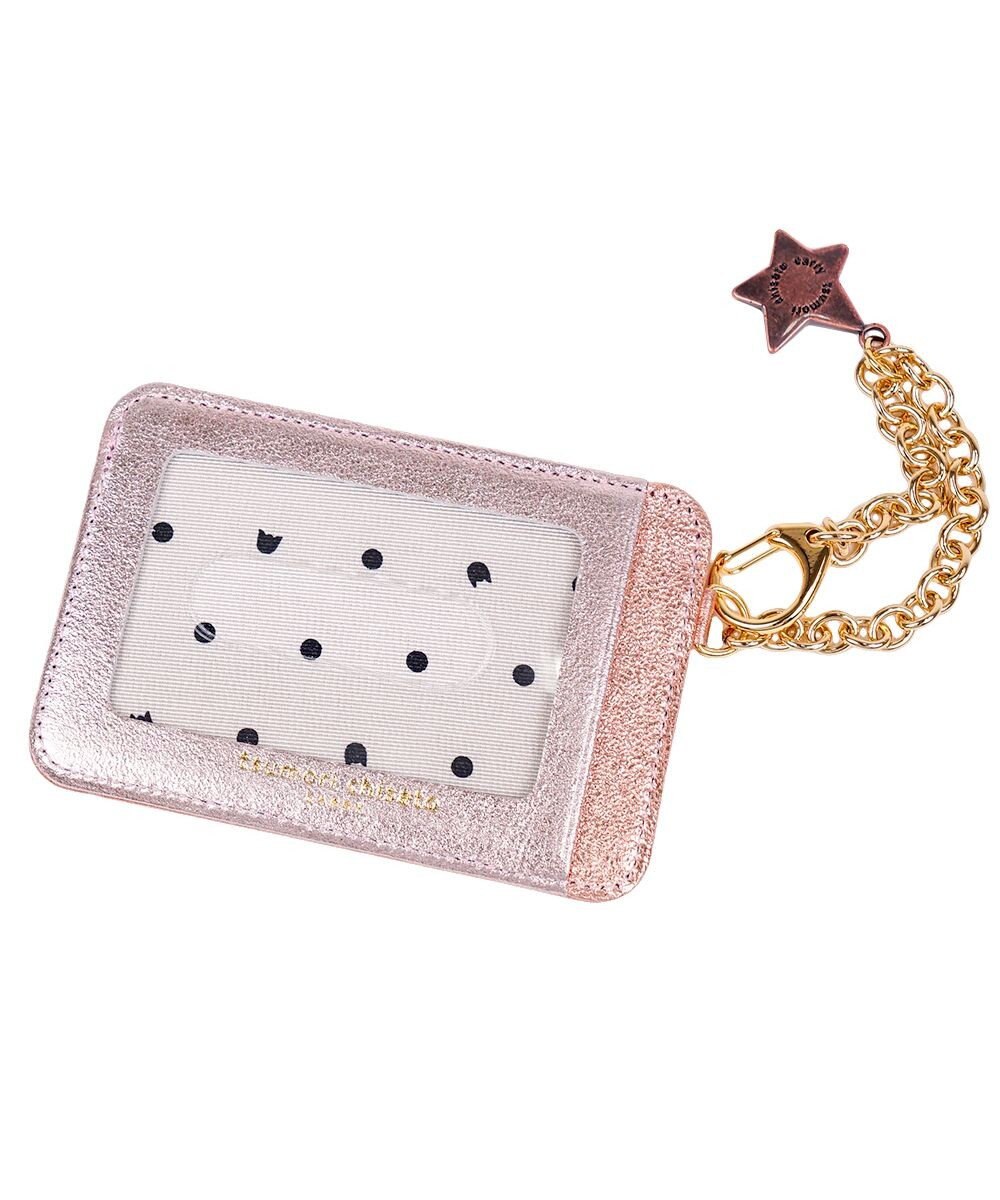 tsumori chisato CARRY 新マルチドット パスケース 定期入れ 【キラキラでかわいい！本革のやわらかな風合い】 