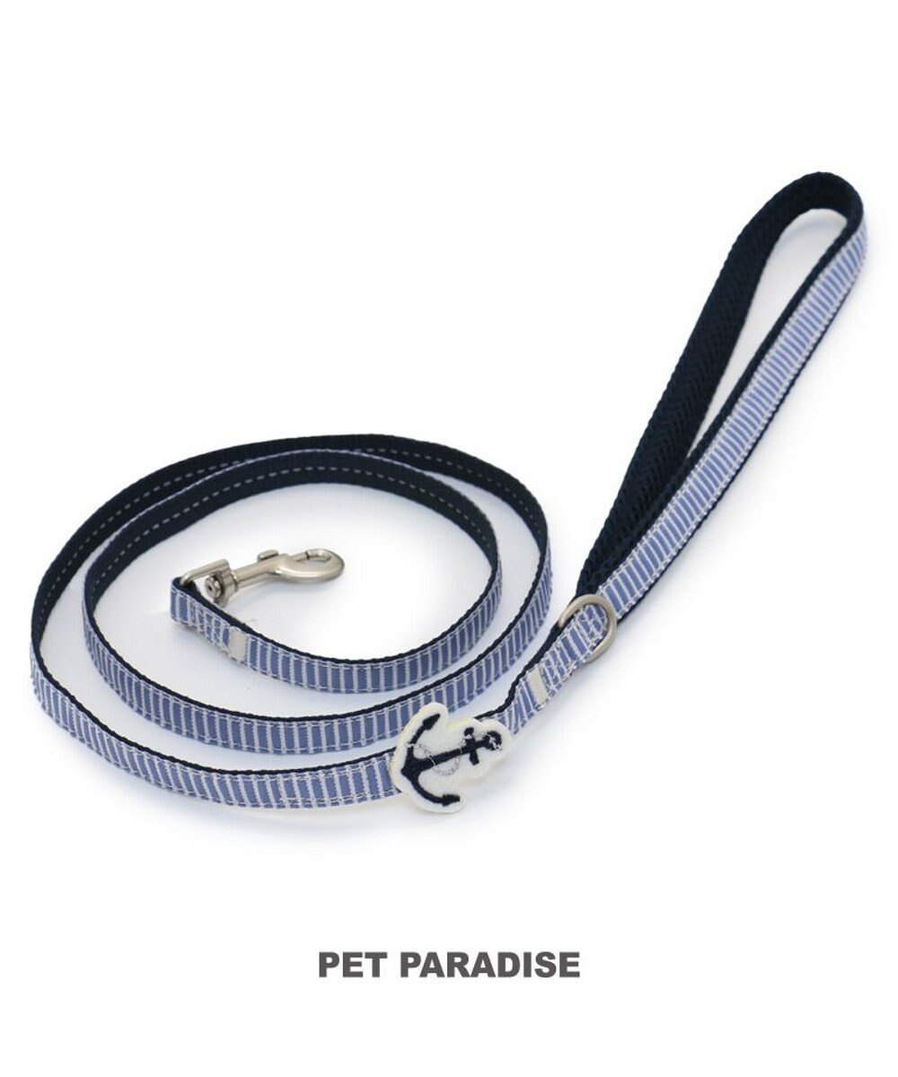 PET PARADISE 犬 リード 【ＳＳ~Ｓ】 小花柄 マリン 