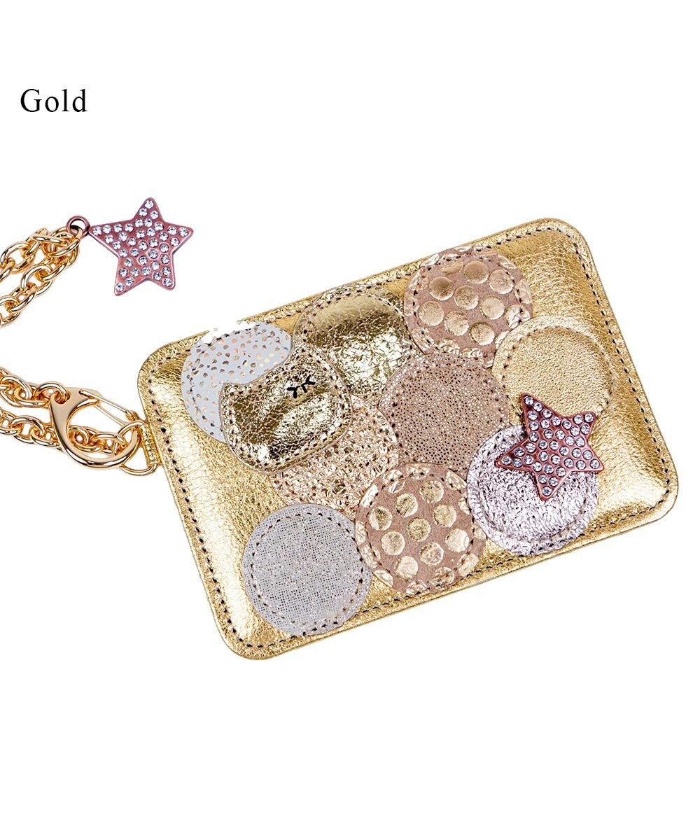 tsumori chisato CARRY 新マルチドット パスケース 定期入れ 【キラキラでかわいい！本革のやわらかな風合い】 