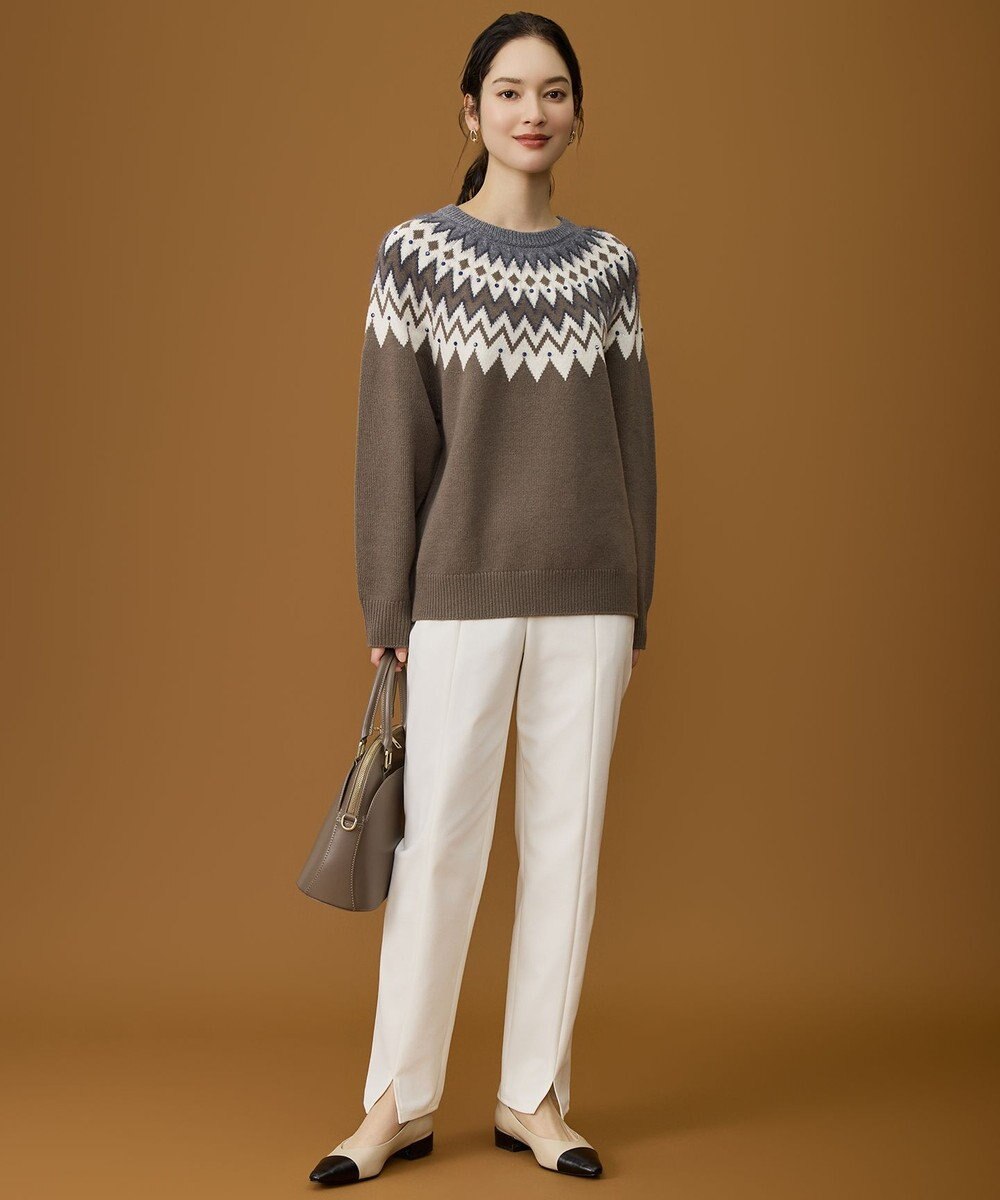 自由区 S フェアアイル ニット 