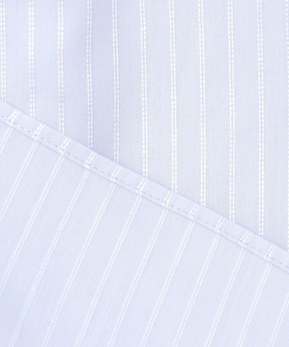 J.PRESS LADIES L 【洗える】RITZ ドビーストライプ ボウタイ ブラウス 