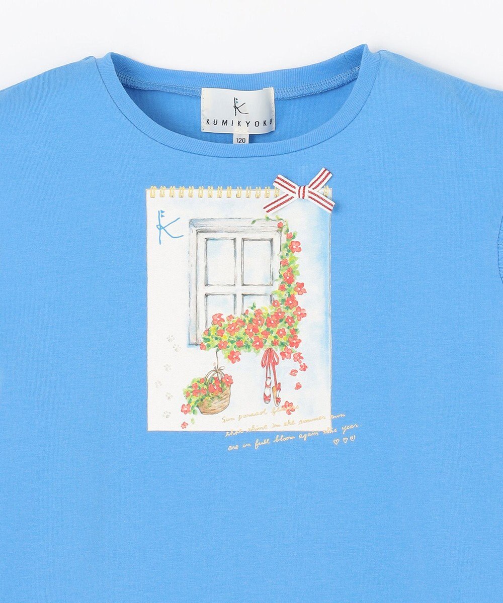 組曲 KIDS 【110-140㎝】夏休みの絵日記 Tシャツ 