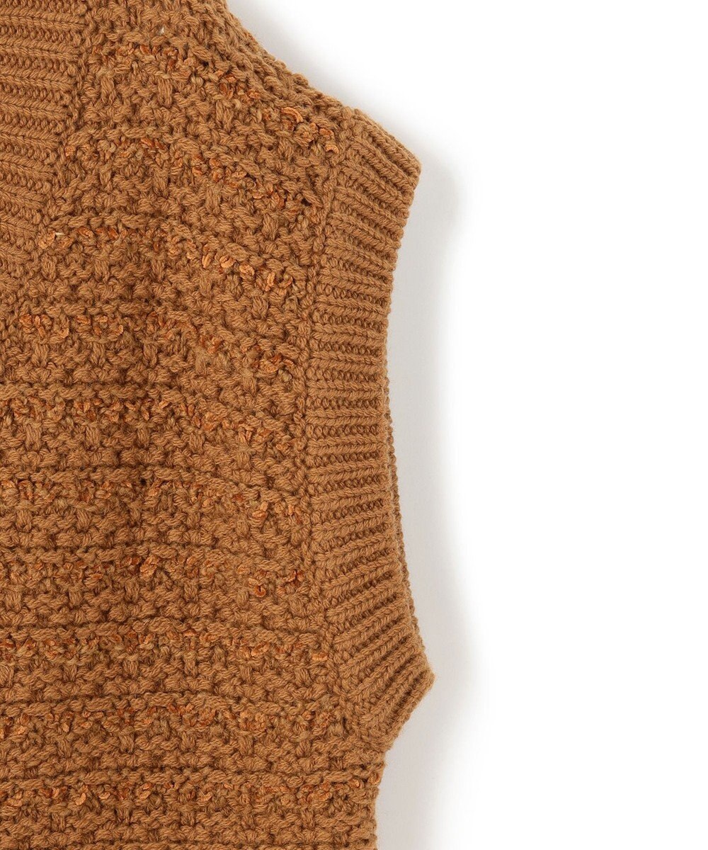 23区 ツイードニット ベスト 