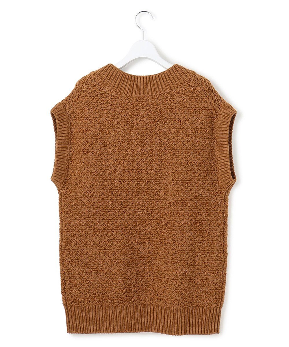 23区 ツイードニット ベスト 