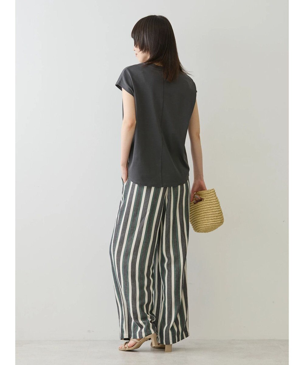 AMERICAN HOLIC 接触冷感フレンチスリーブカットプルオーバー 